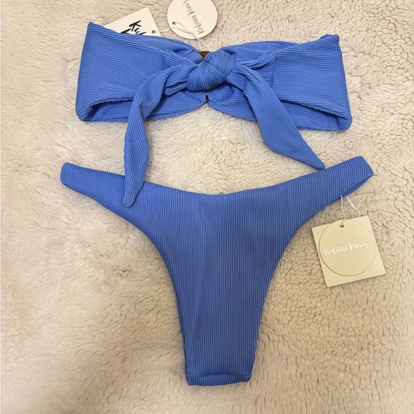 Kulani Kinis Ribbed Bikini Set - Picture 3 of 4